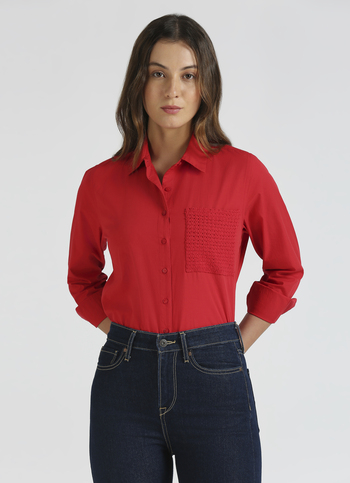 Red Full Sleeve Shirt