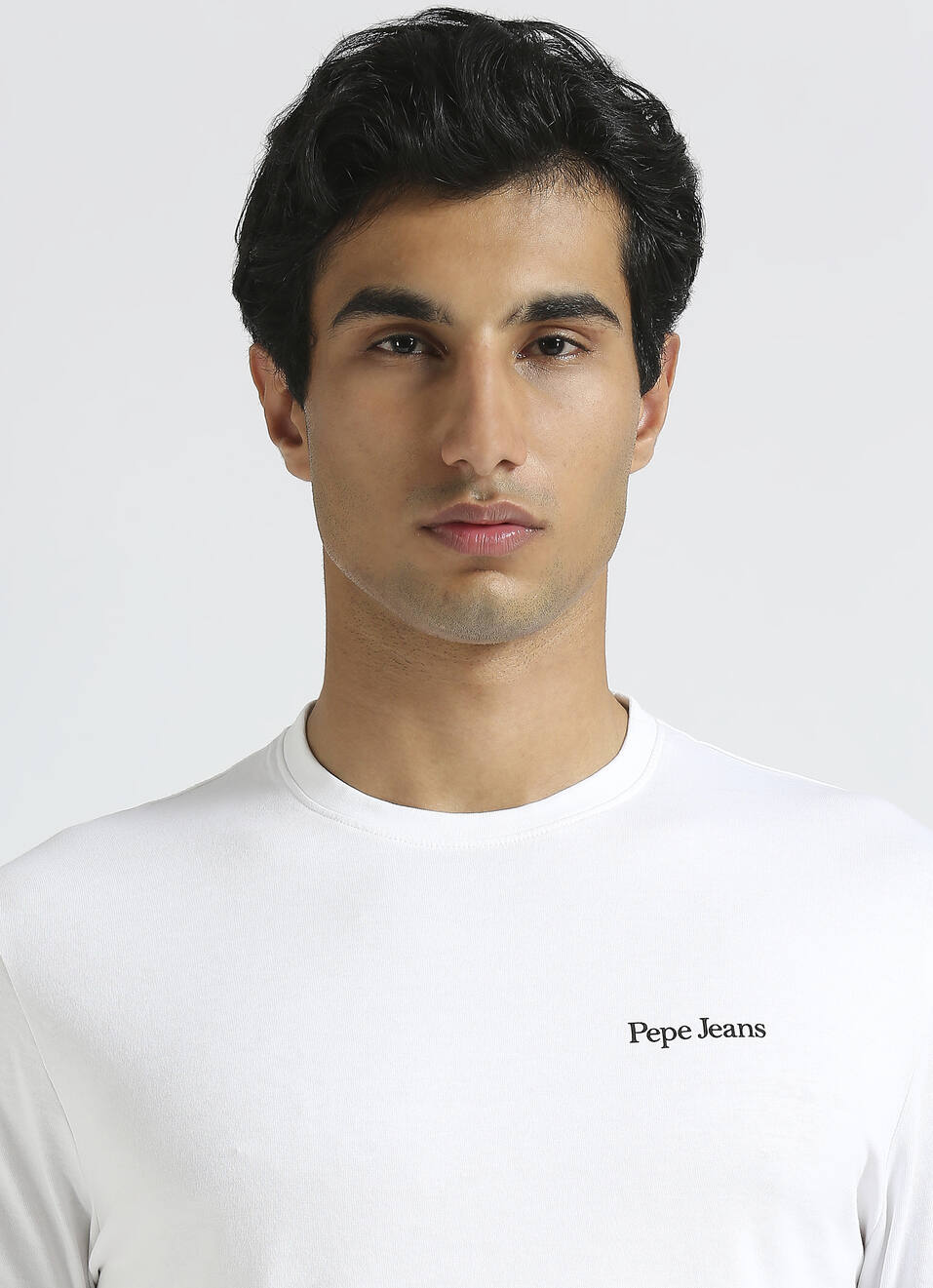 White Graphic Print Short Sleeve T-shirt, , large image number 4