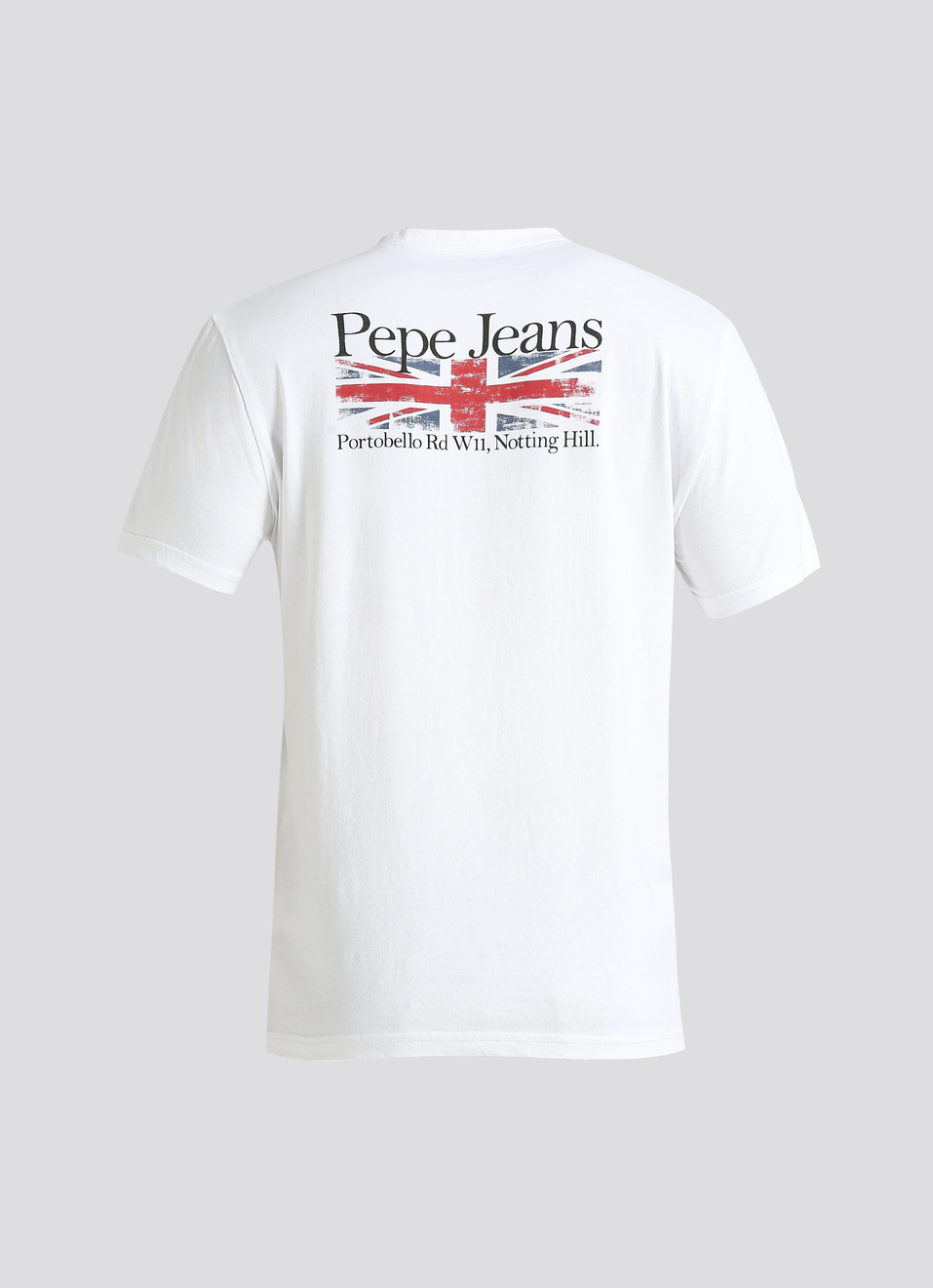 White Graphic Print Short Sleeve T-shirt, , large image number 7