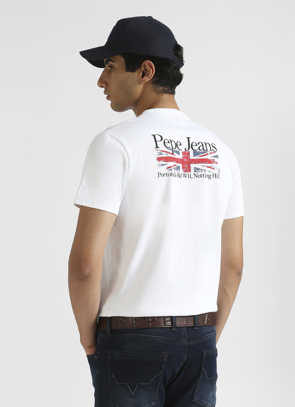 White Graphic Print Short Sleeve T-shirt, , large image number 0
