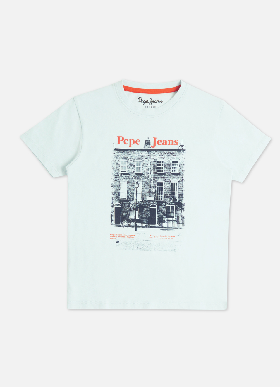 Boys Blue Graphic Print Short Sleeve T-shirt, , large image number 0