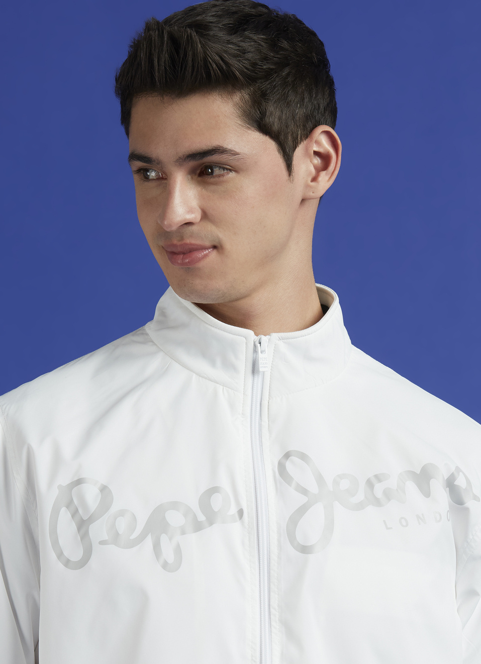 White Lightweight Full Sleeve Jacket, , large image number 4