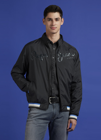 Black Lightweight Full Sleeve Jacket