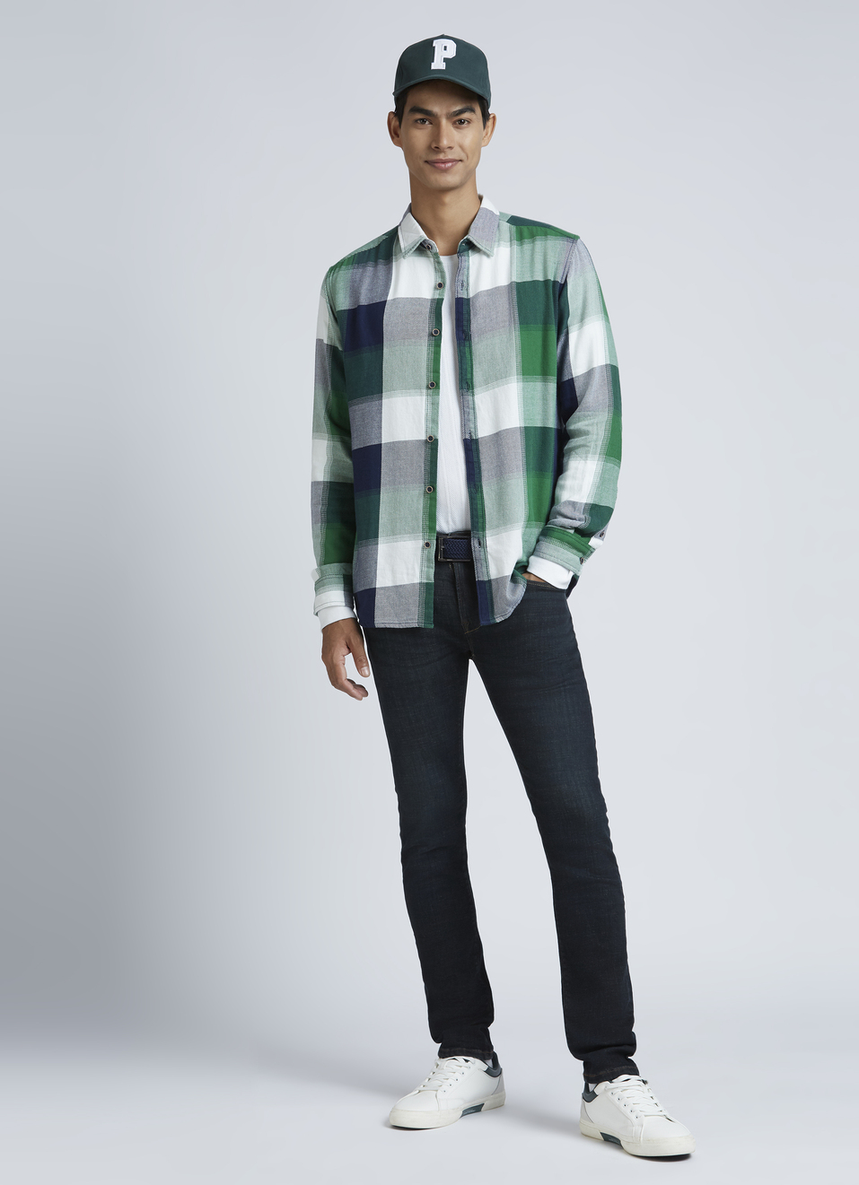 Green Checks Full Sleeve Shirt, , large image number 5