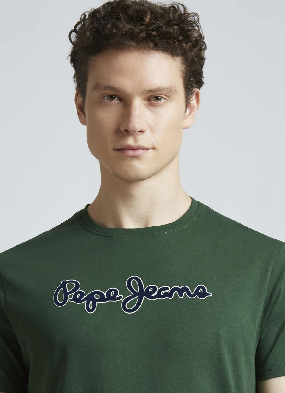 Green Graphic Print Short Sleeve T-shirt, , large image number 4