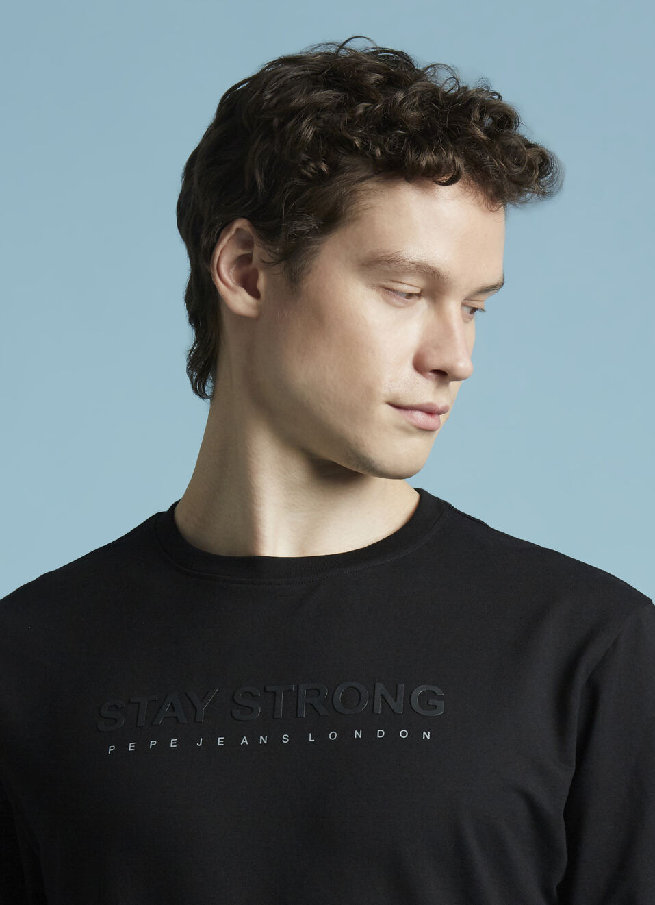 Black Full Sleeves Stretch Sweatshirt, , large image number 4