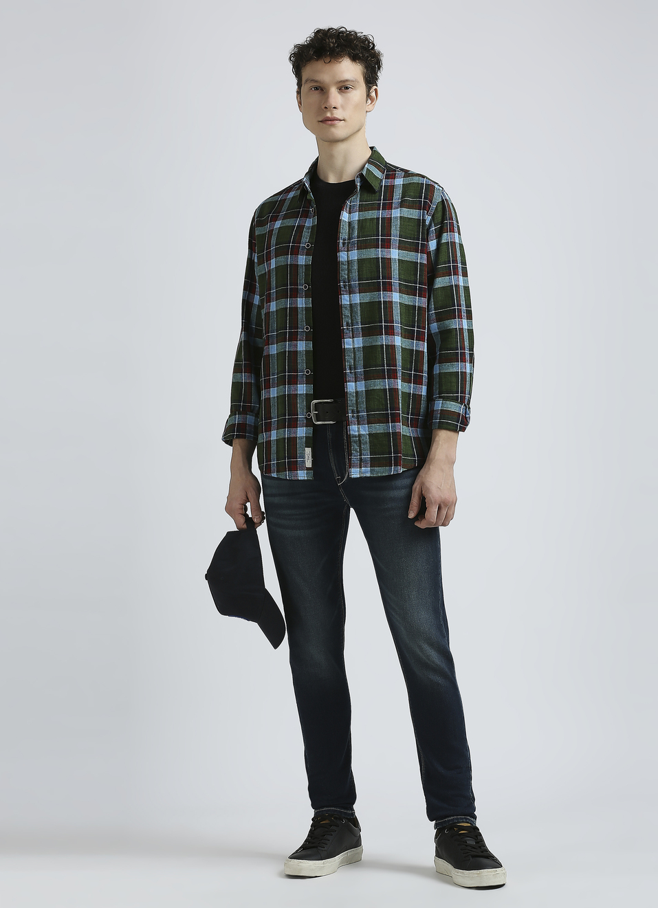 Green Checks Full Sleeve Shirt, , large image number 5