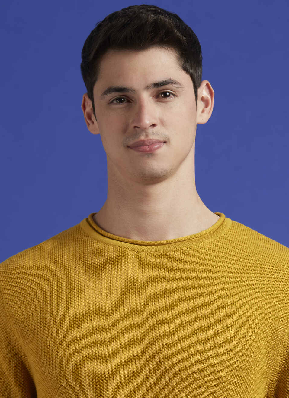 Yellow Lightweight Full Sleeve Sweater, , large image number 4