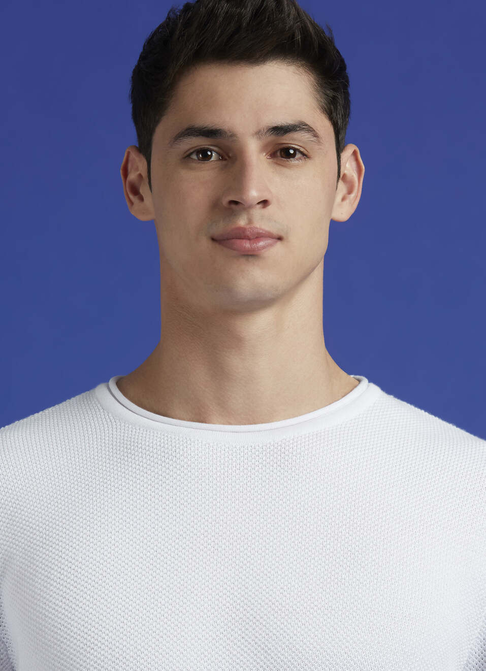 White Lightweight Full Sleeve Sweater, , large image number 4
