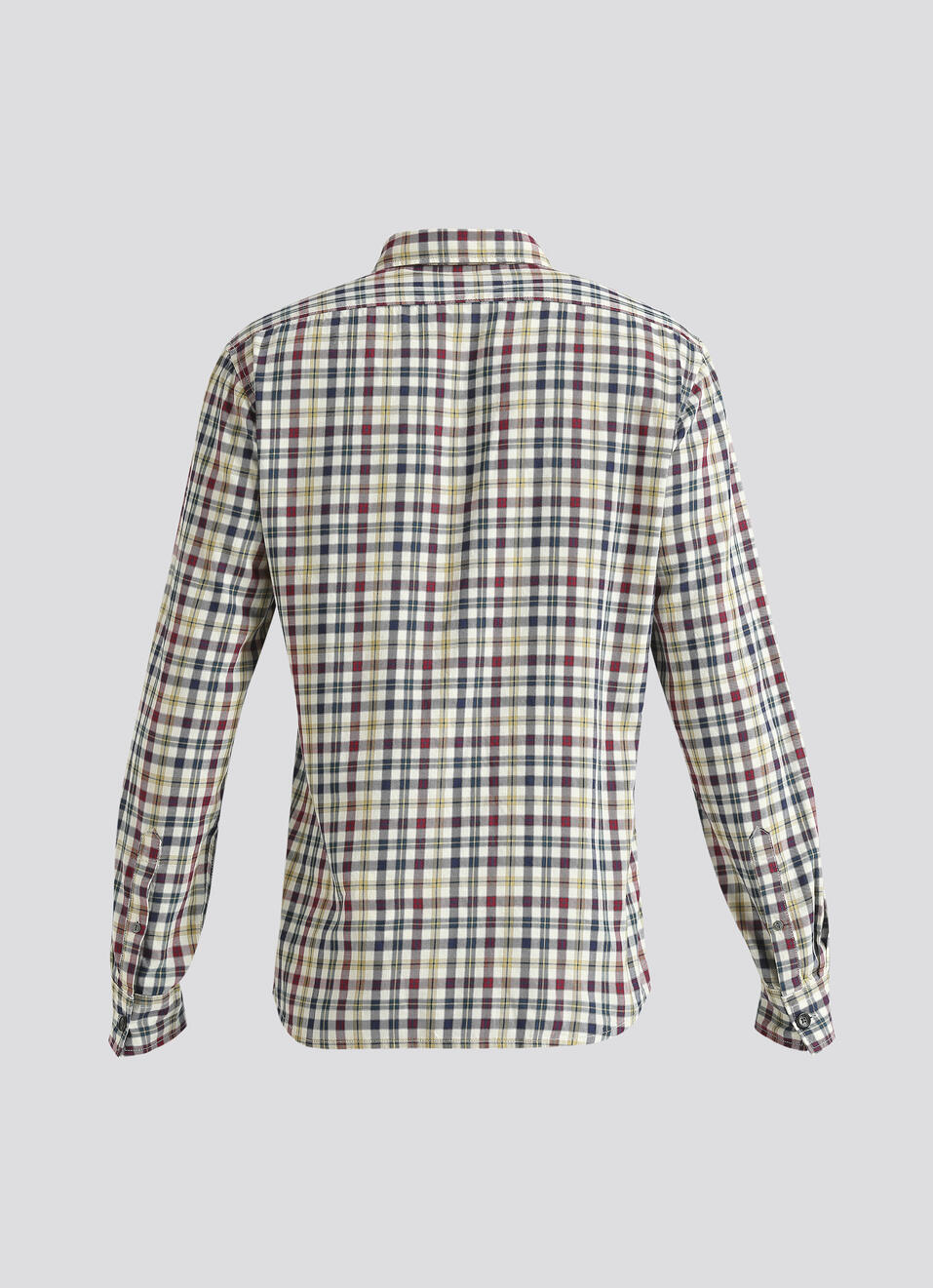 White Checked Full Sleeve Shirt, , large image number 7