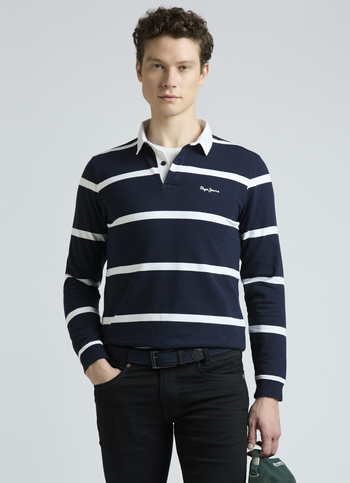 Blue Stripes Full Sleeve Sweatshirt