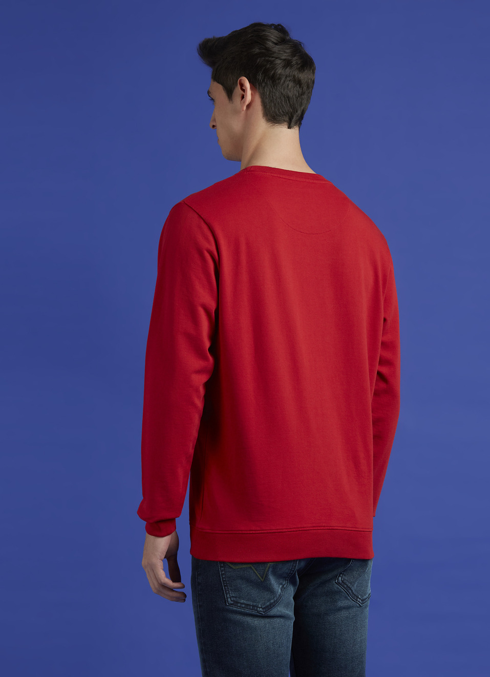 Red Graphic Print Full Sleeve Sweatshirt, , large image number 2