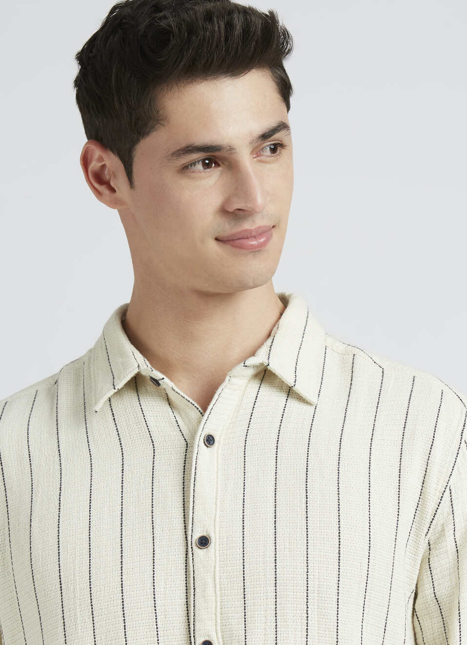 White Stripes Full Sleeve Shirt, , large image number 4