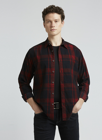 Black Check Full Sleeve Shirt