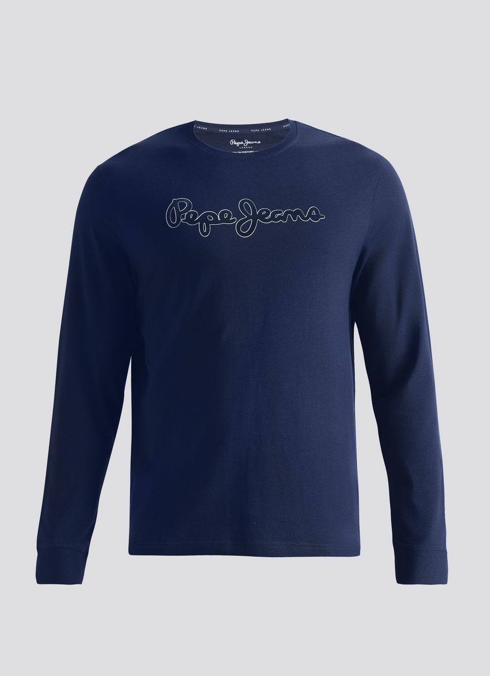 Navy Graphic Print Full Sleeve T-shirt, , large image number 6