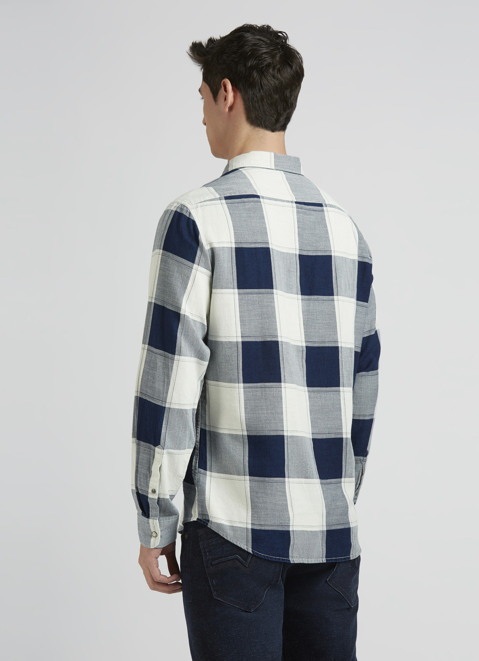 Blue Checks Full Sleeve Shirt, , large image number 2