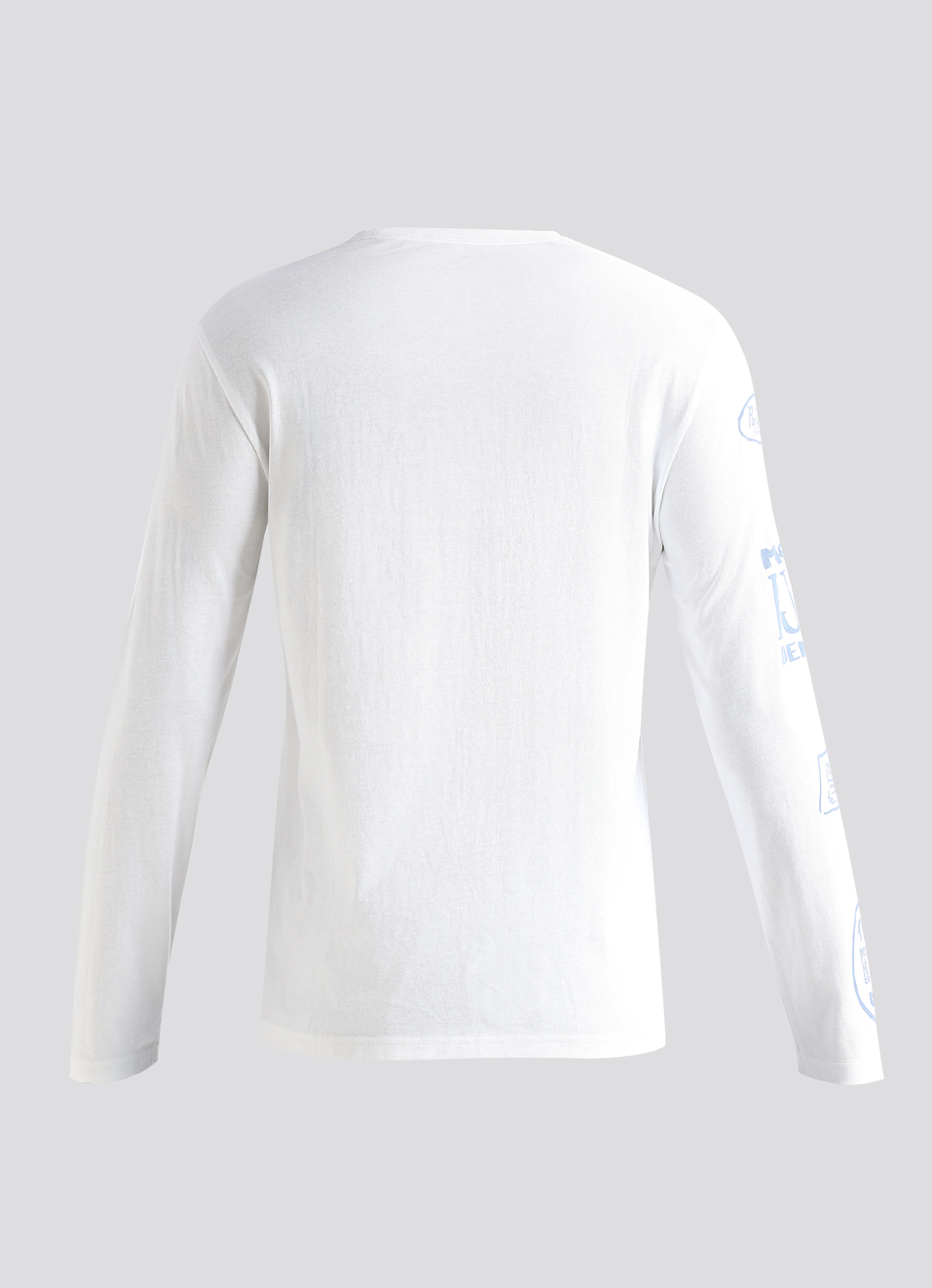 Off White Graphic Print Full Sleeve T-shirt, , large image number 7