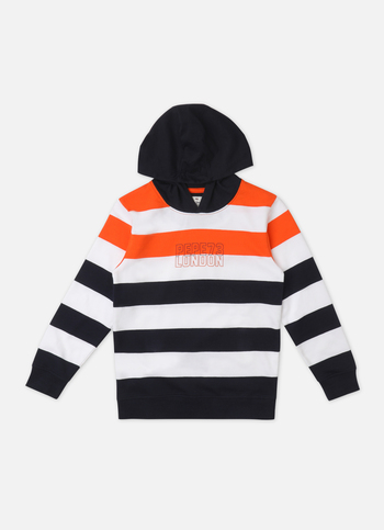 Boys Navy Full Sleeve Sweatshirt
