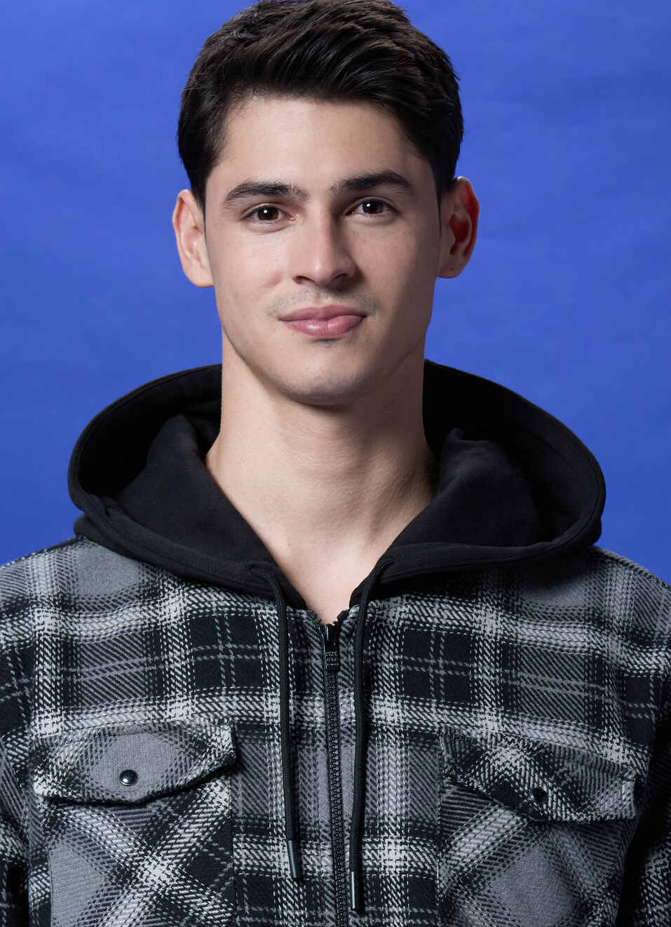 Black Check Full Sleeve Shacket, , large image number 4