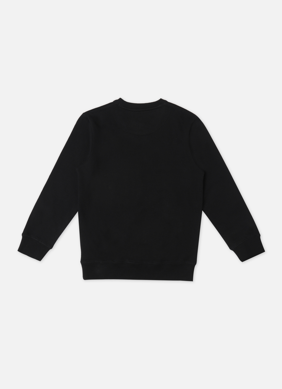 Boys Black Full Sleeve Sweatshirt, , large image number 1
