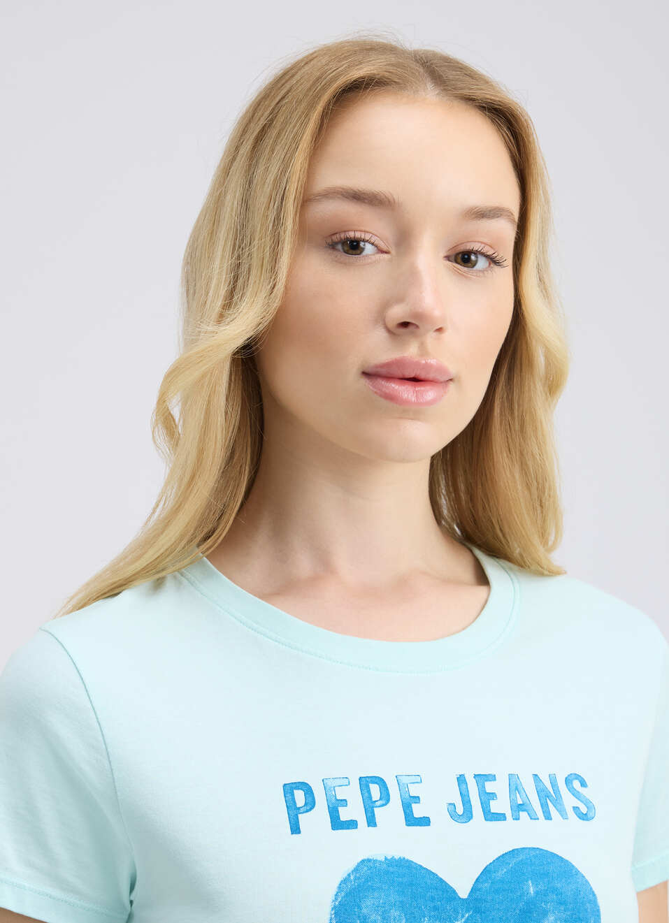 Women Blue Graphic Print Short Sleeve T-shirt, , large image number 4