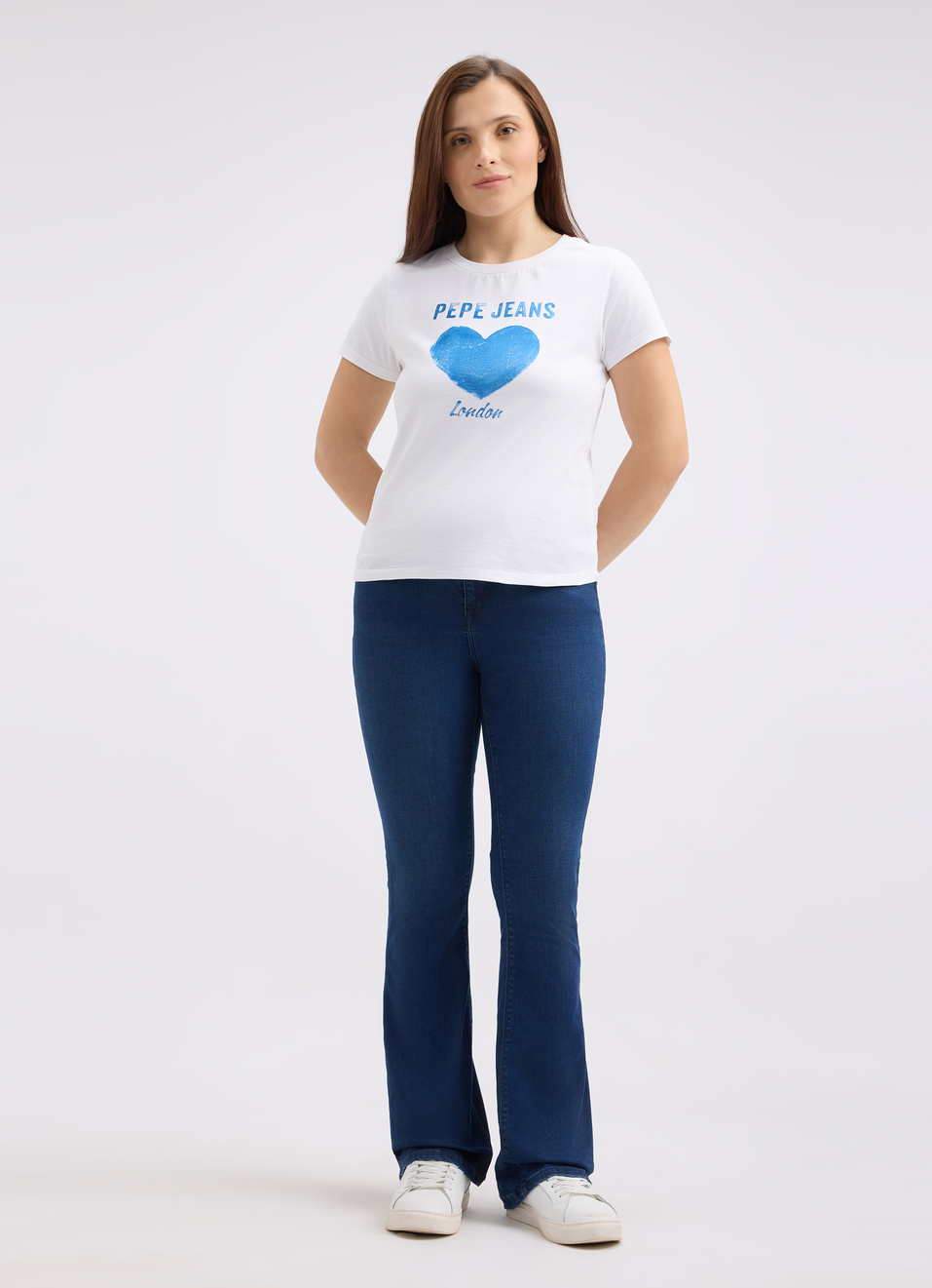 Women White Graphic Print Short Sleeve T-shirt, , large image number 5