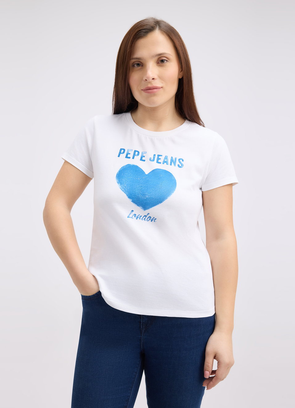 Women White Graphic Print Short Sleeve T-shirt, , large image number 0