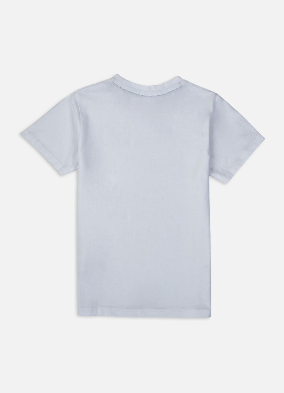 Boys White Union Jack Stamp Print T-shirt, , large image number 1