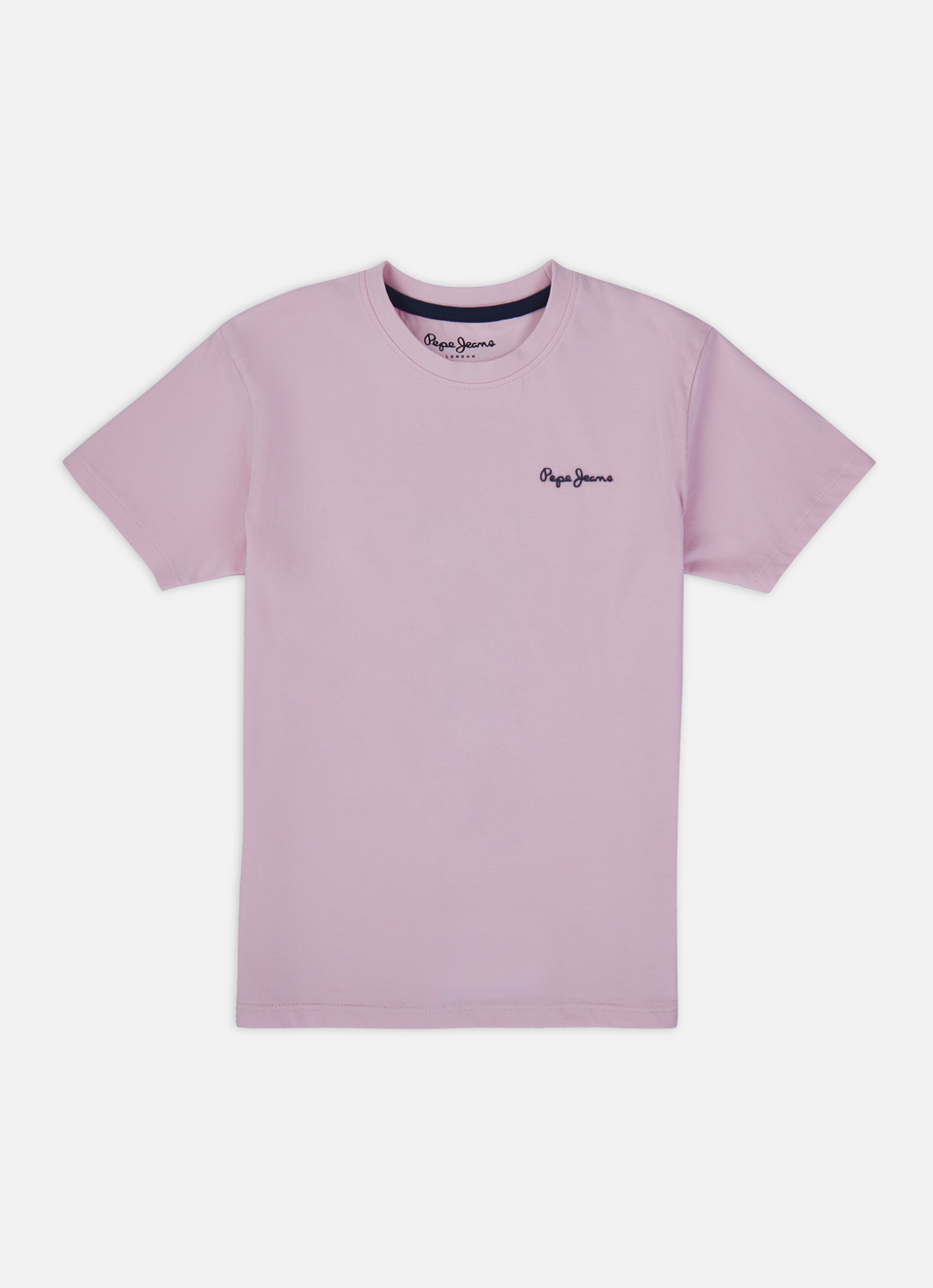 Boys Pink Back Print Short Sleeve T-shirt, , large image number 0