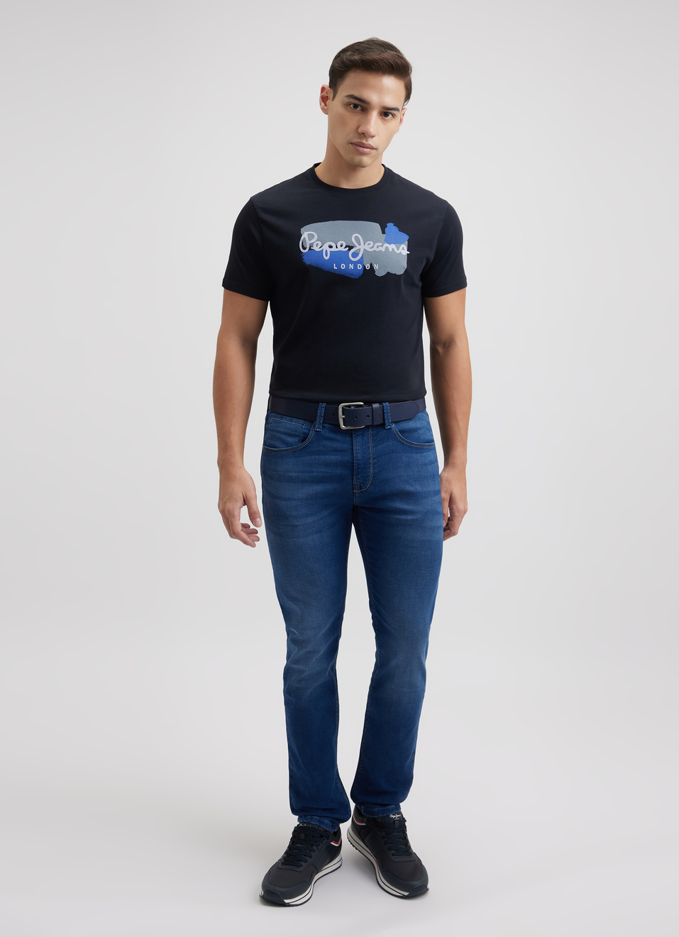 Men Black Graphic Print Short Sleeve T-shirt, , large image number 5