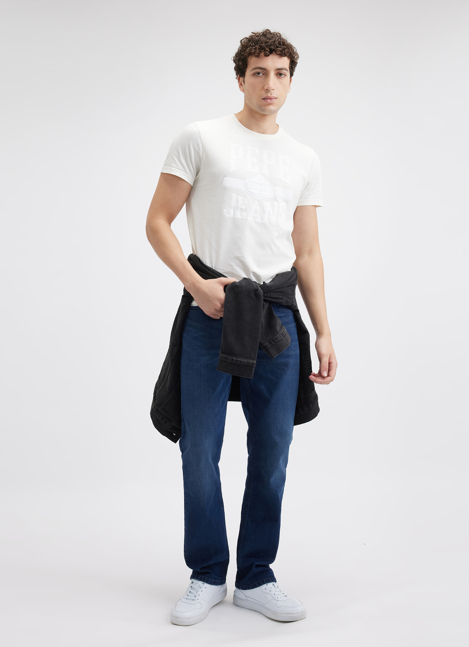 Men Off White Graphic Print Short Sleeve T-shirt, , large image number 5