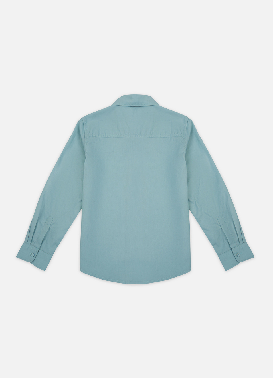 Boys Blue Full Sleeve Shirt, , large image number 1