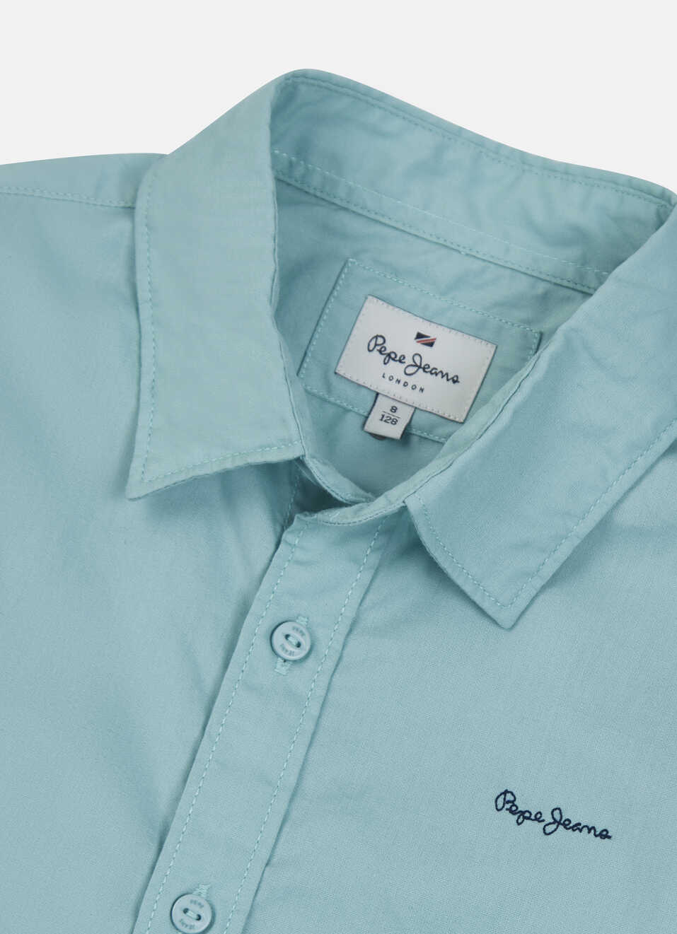 Boys Blue Full Sleeve Shirt, , large image number 2