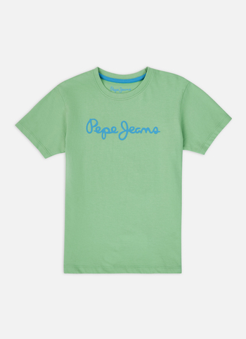 Boys Green Short Sleeve T-shirt