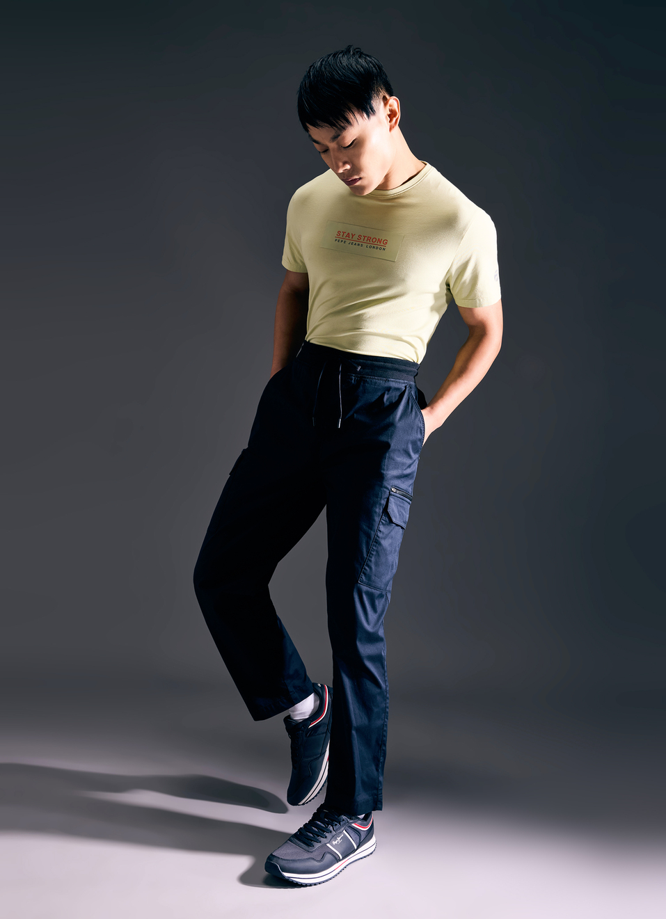 Men Green Graphic Print Short Sleeve Stretch T-shirt, , large image number 4