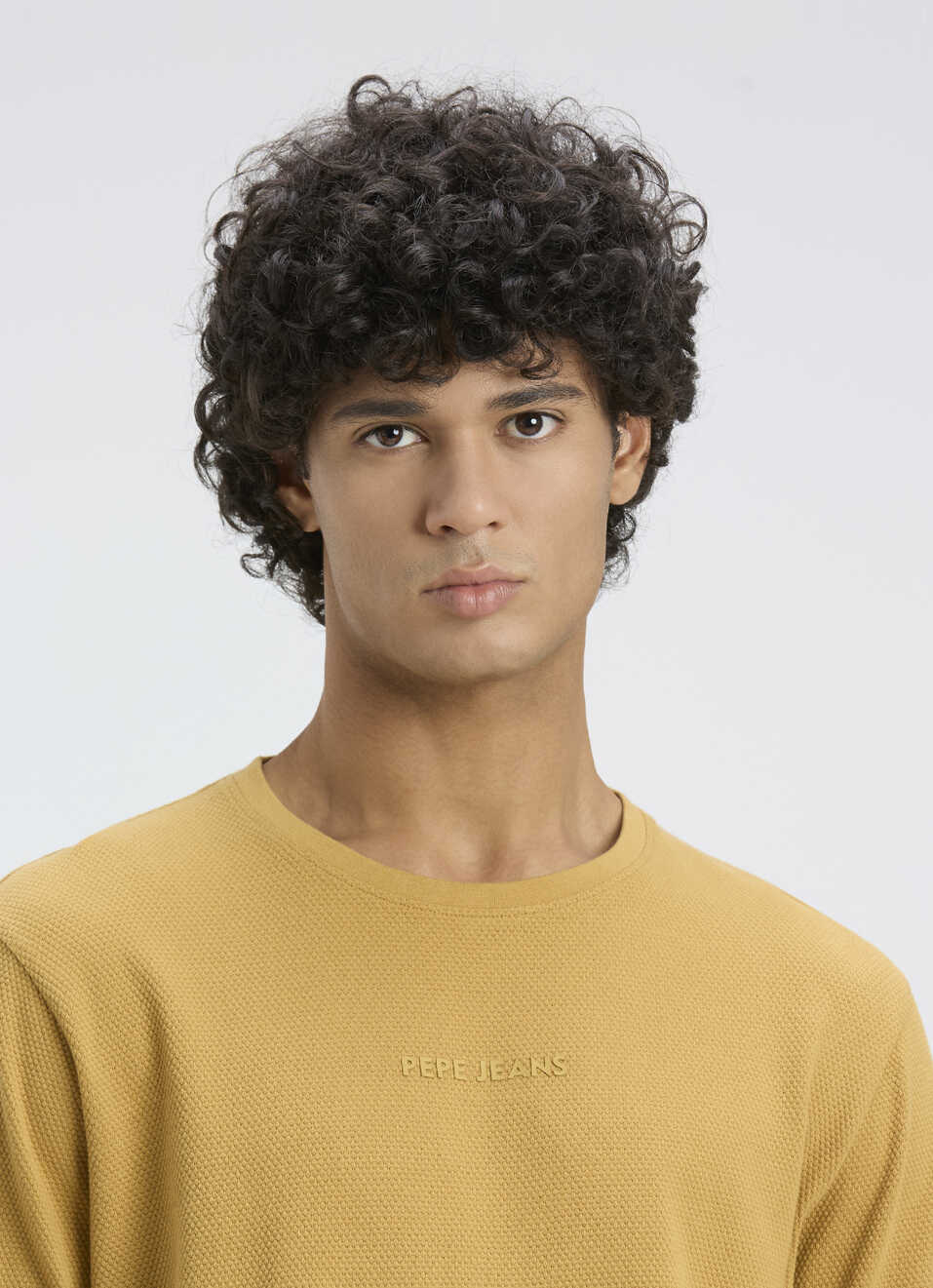 Men Brown Textured Full Sleeve T-shirt, , large image number 4