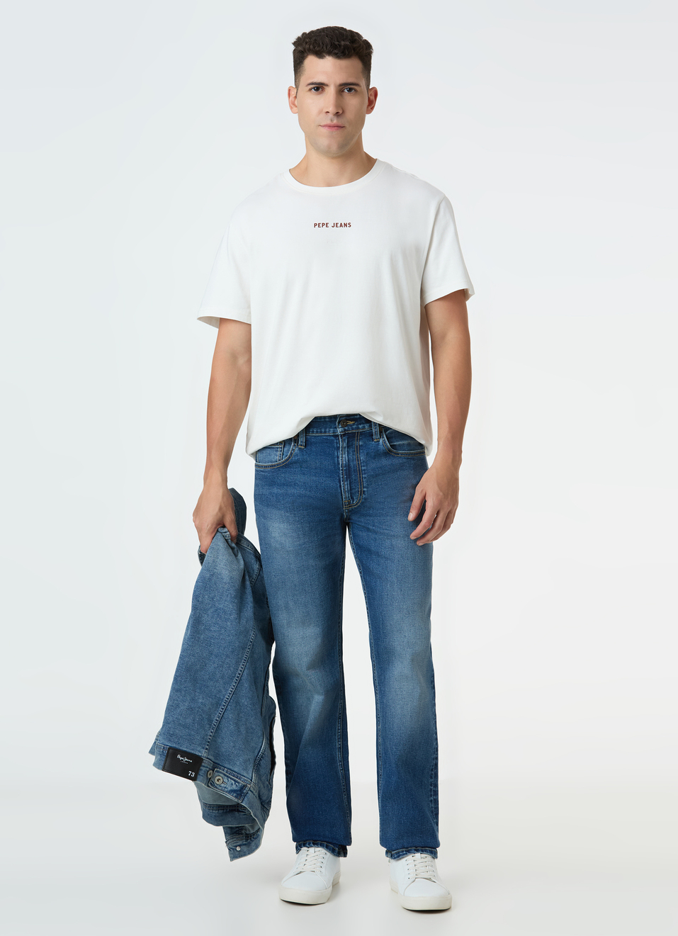 Men Off-white Relaxed Fit Back Graphic Print T-shirt, , large image number 5