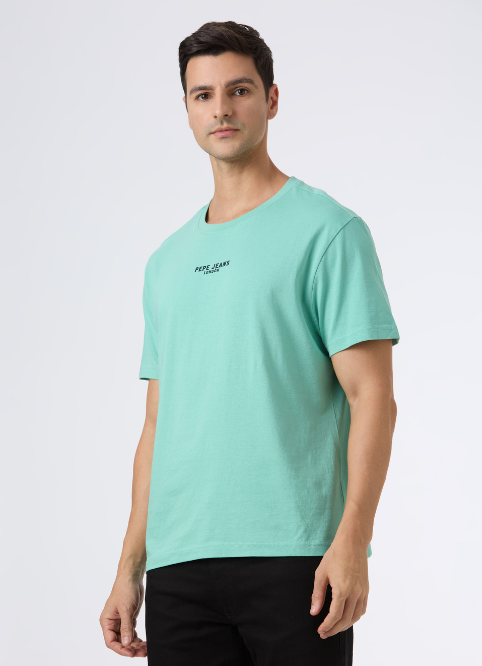 Men Green Back Graphic Print Relaxed T-shirt, , large image number 3