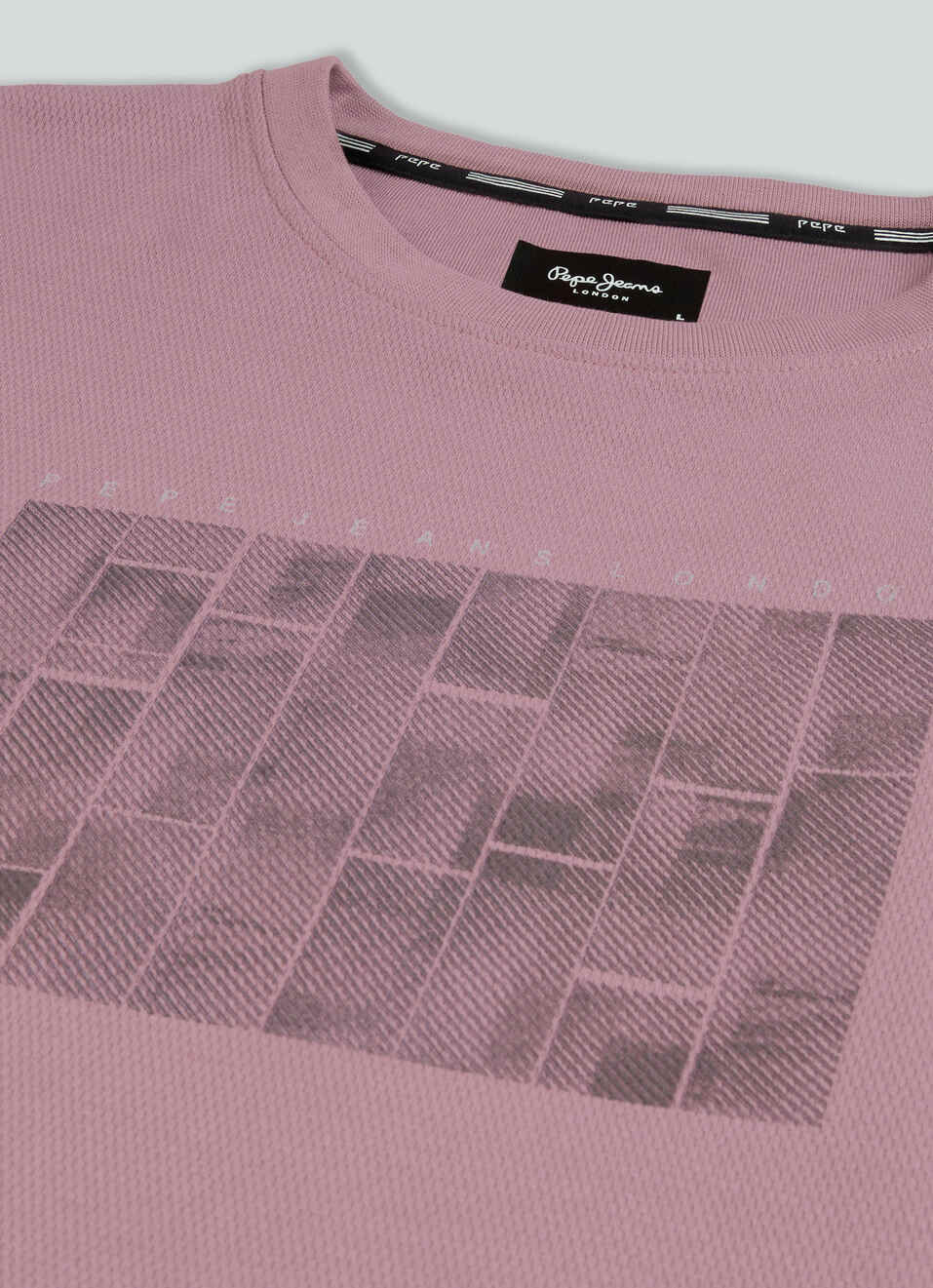 Men Purple Slim Fit Printed T-shirt, , large image number 7