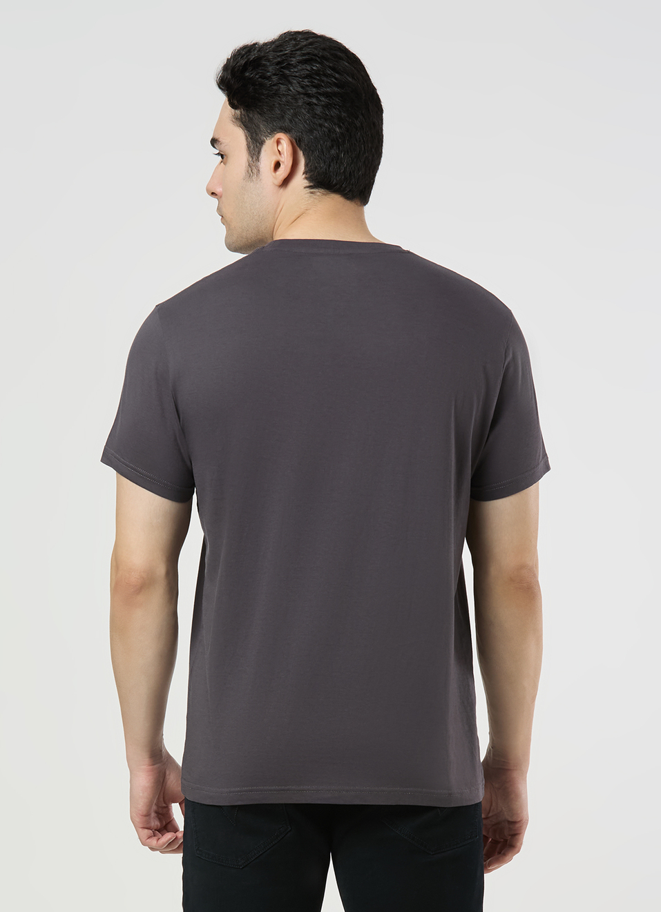 Men Elephant Green Slim Graphic T-shirt, , large image number 2