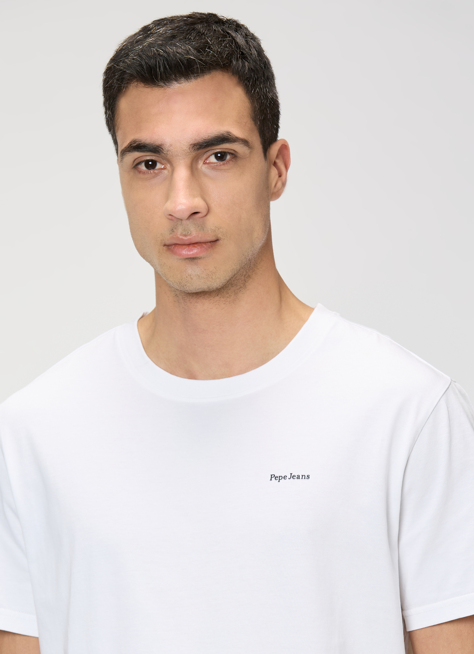 Men White Oversized Graphic T-shirt, , large image number 4