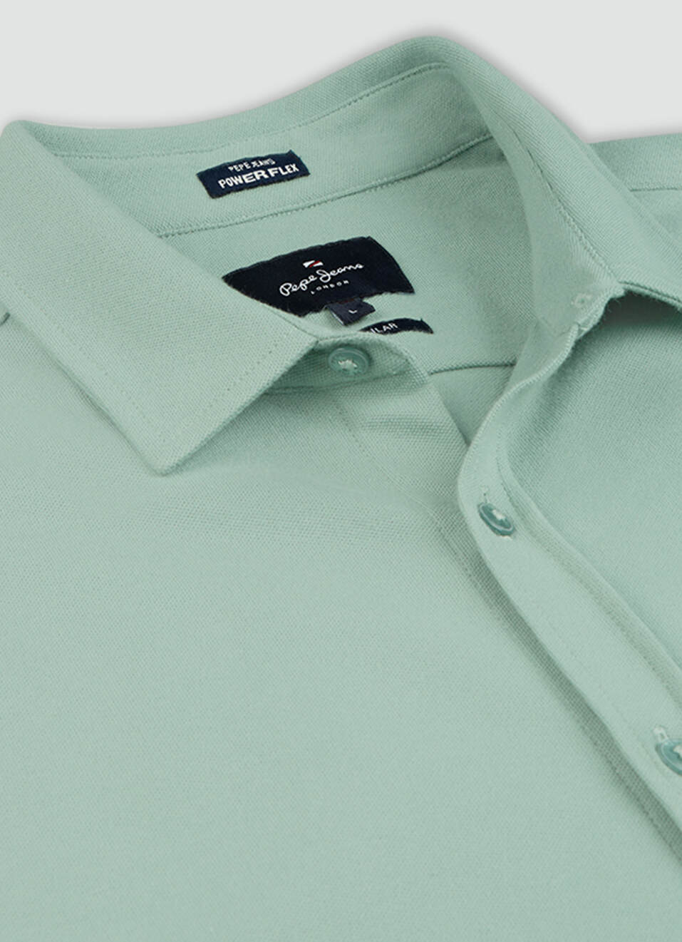 Men Green Solid Shirt, , large image number 7