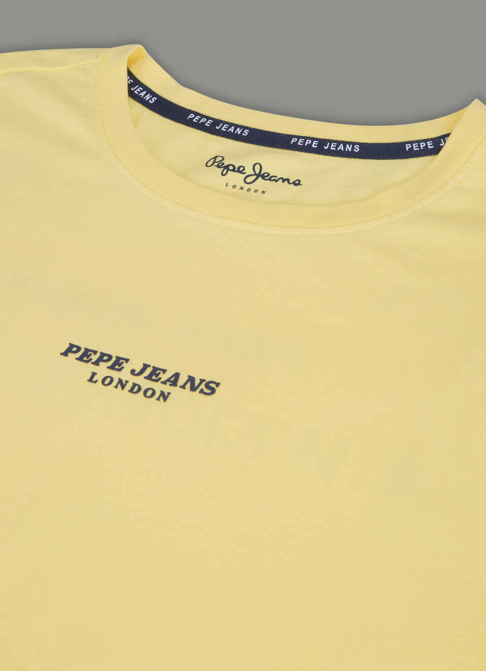Men Yellow Graphic Print Relaxed Fit Crew Neck T-shirt, , large image number 3