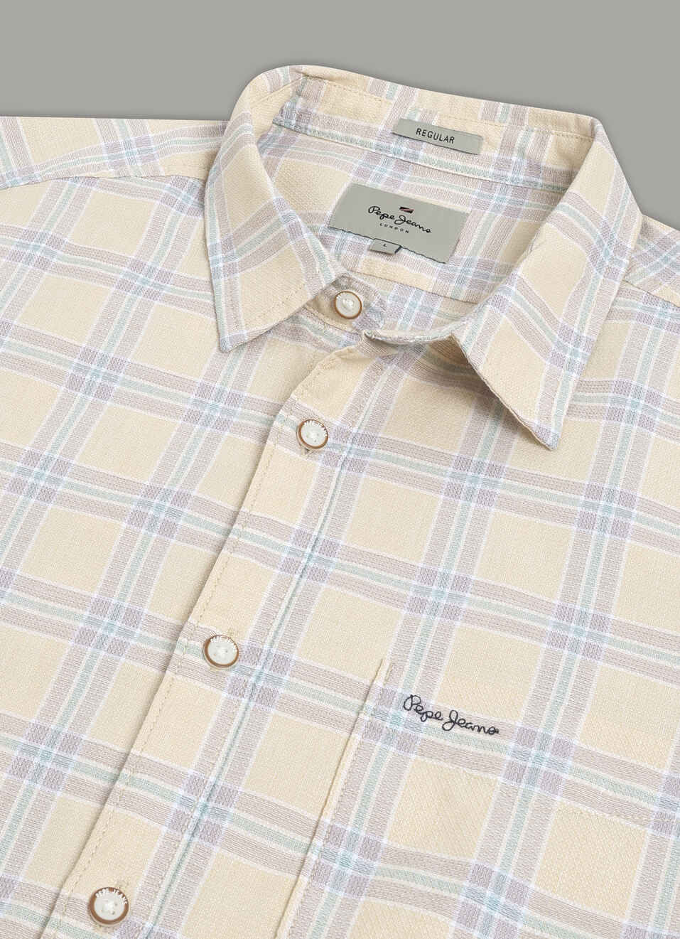 Men Yellow Checks Full Sleeves Shirt, , large image number 7