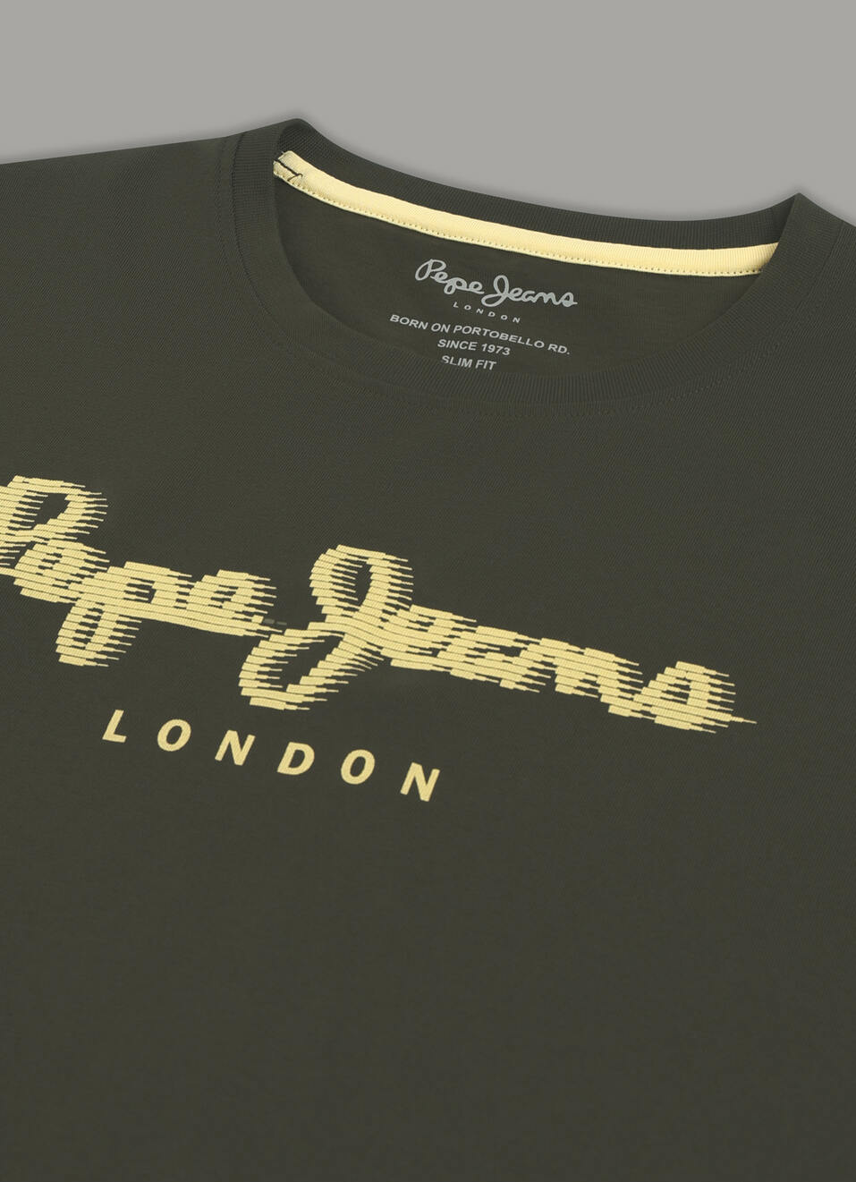 Men Green Graphic Slim Fit T-shirt, , large image number 7