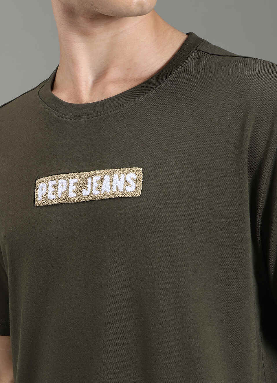 Men Green Graphic Relaxed Fit T-shirt, , large image number 1
