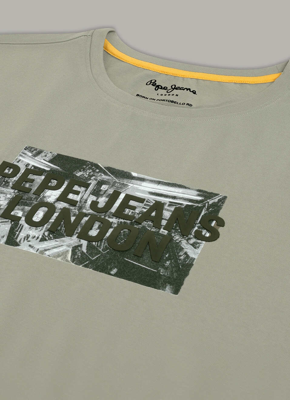 Men Green Relaxed Fit Graphic T-shirt, , large image number 7