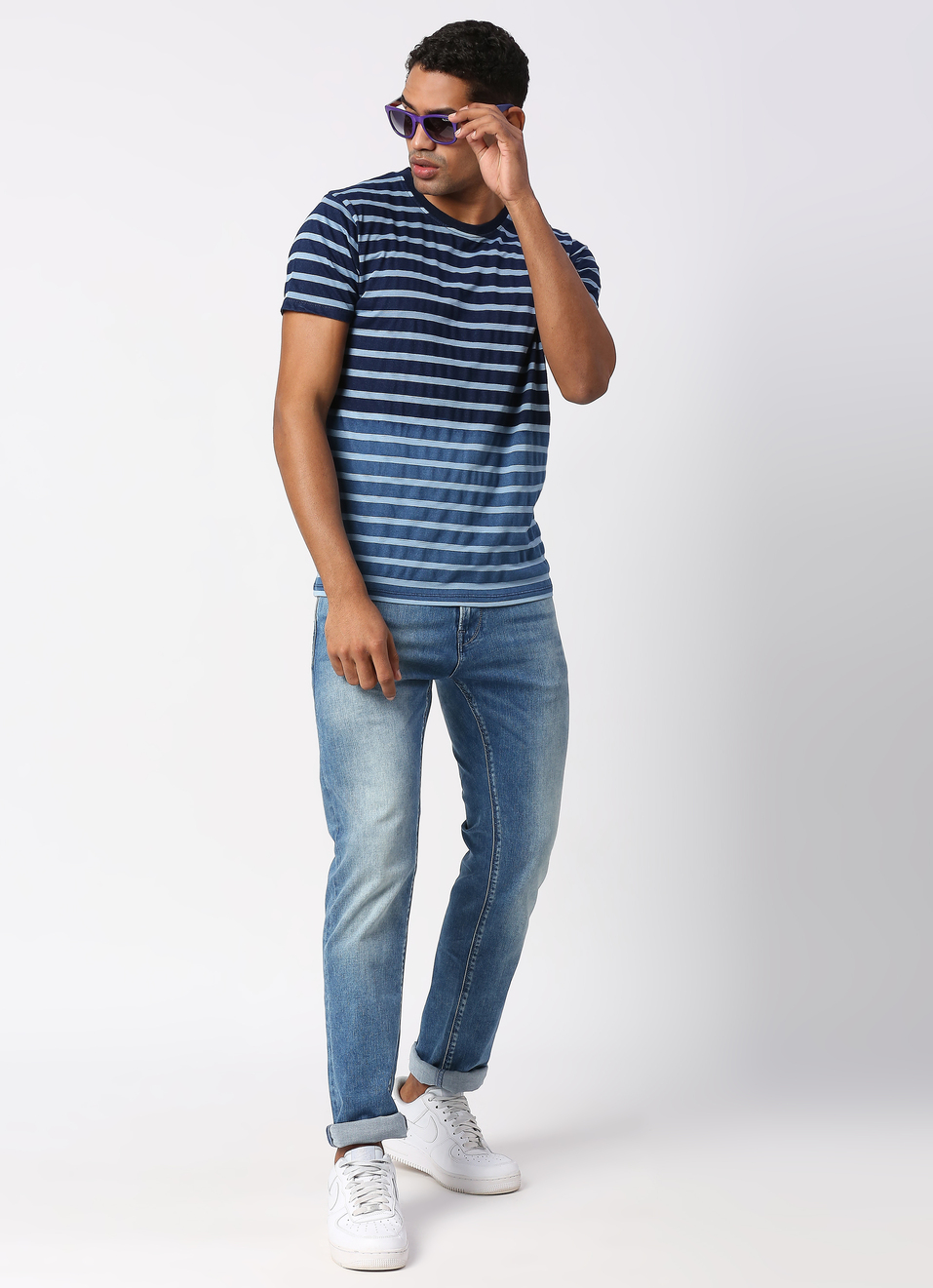 ZANDER Striped T-Shirts, , large image number 2