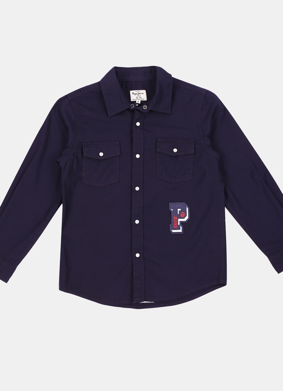 Drift Solid Twill Shirts With Badges, , large image number 0