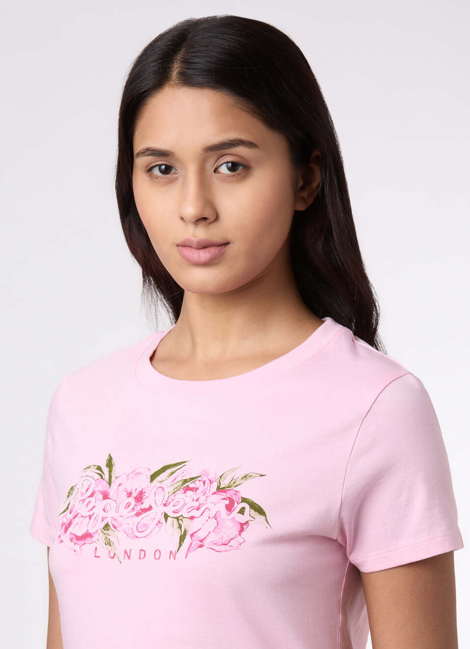 Women Pink Graphic Print T-shirt, , large image number 4